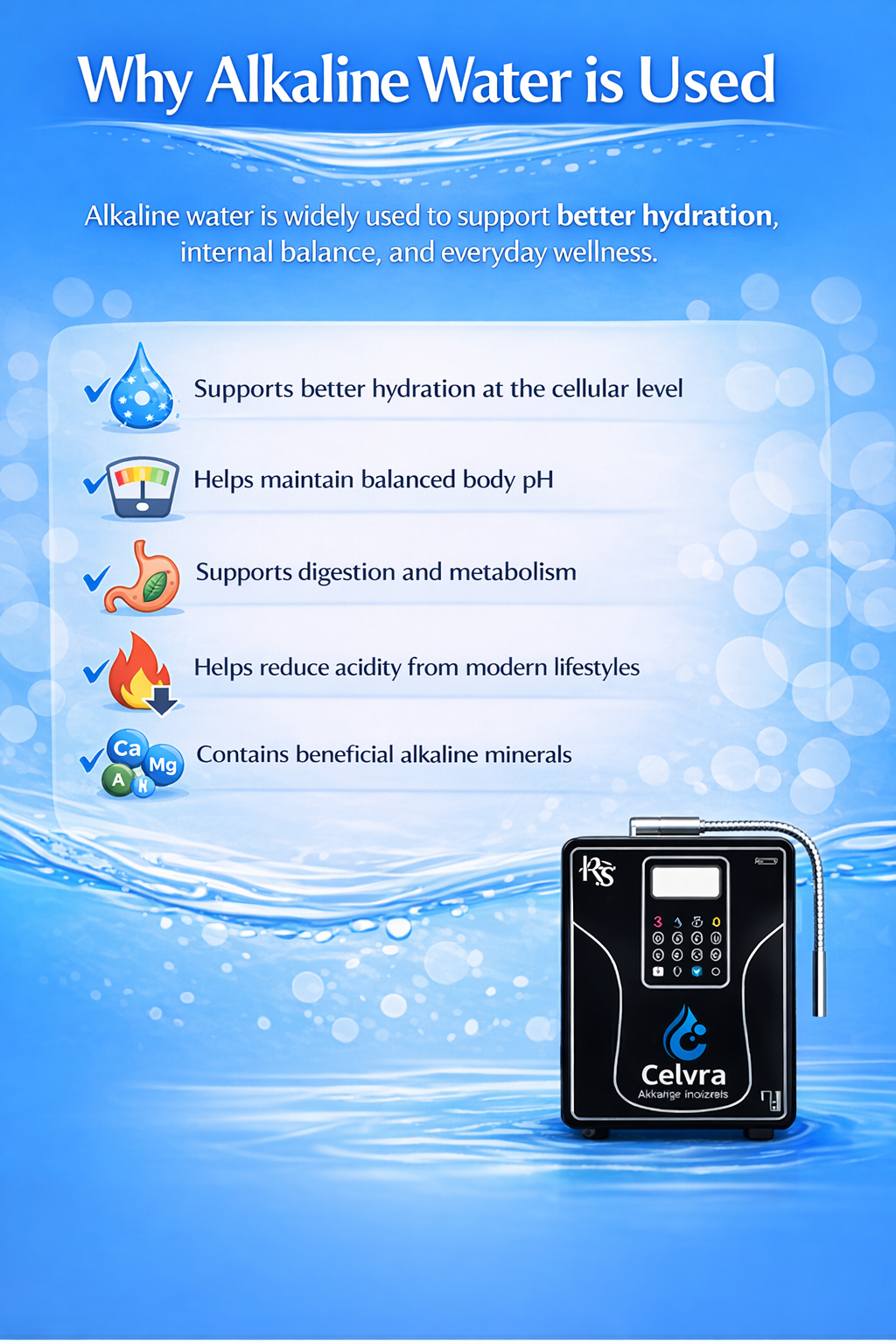 Why Alkaline Water is Used
